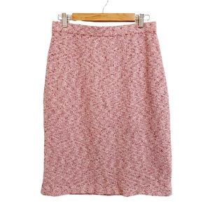 St. John Collection Pink Knit Skirt